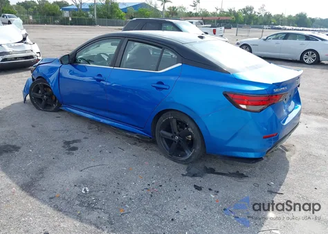 2021 Nissan Sentra Sr Xtronic Cvt из США, поврежденный, VIN 3N1AB8DV6MY228313